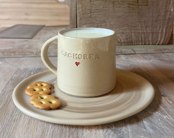 Taza Personalizada, tazón personalizado, taza con nombre, taza artesanal, taza hecha a mano, taza original, taza para regalo, tazón grande