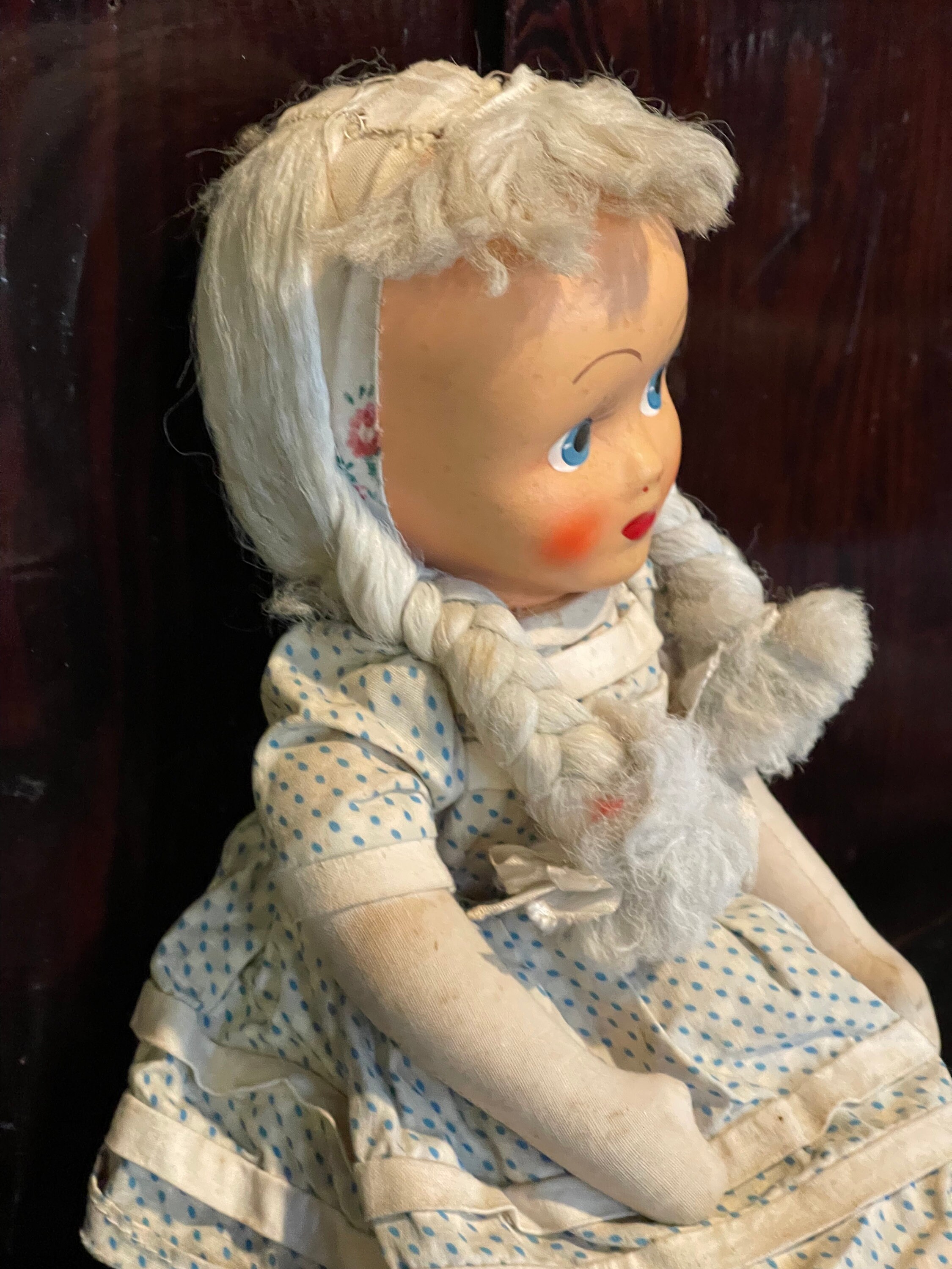 1950's Collectors 16 Celluloid Face Doll. Original Clothing - Etsy