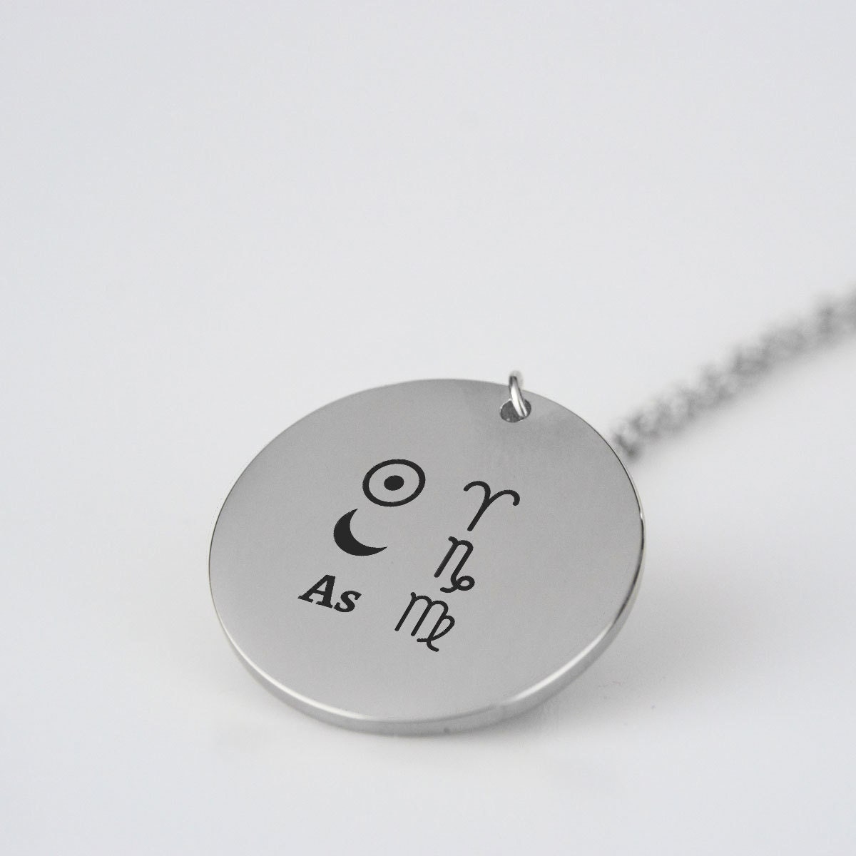 Sun Moon Rising Zodiac Necklace Zodiac 