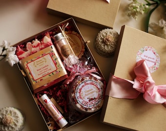 Gift set | Handmade Gift | Selfcare box | Handmade soap| Bridesmaid Proposal Box | Custom Box |