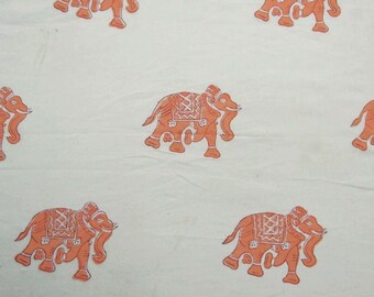 A Prayer for the Elephants original linoleum block print