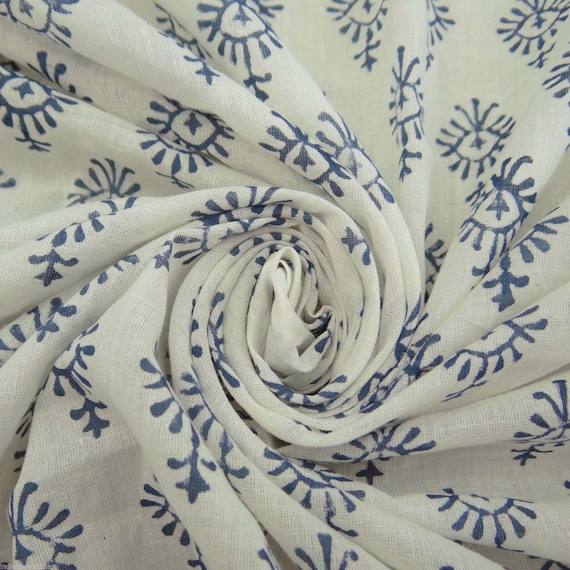 20 Yards of Soft Cotton Fabric, Muslin Fabric, Voile Fabric, White Cotton  Fabric, Indian Fabric 