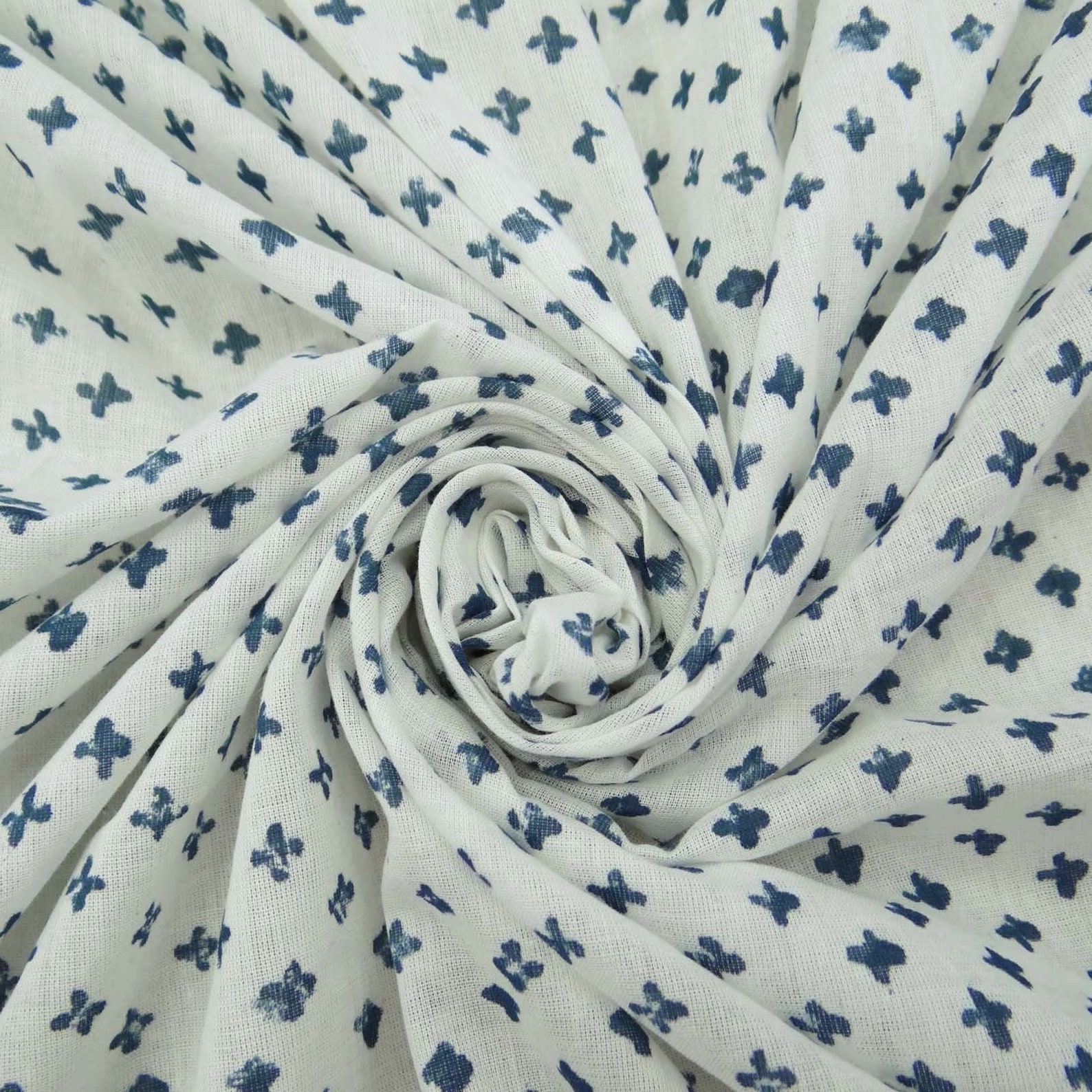 India Block Print Fabric Shirt Dress Craft Cotton Fabric Etsy