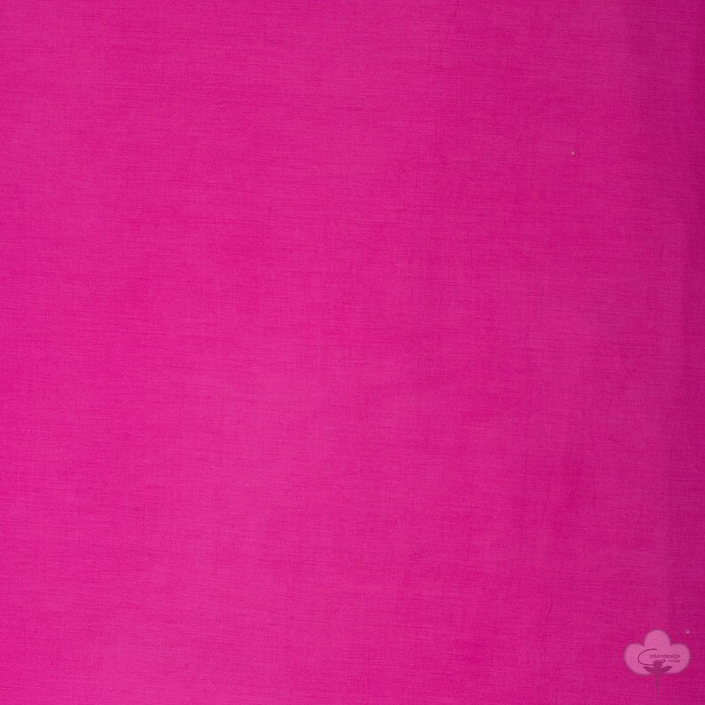 Dark Pink Solid Plain Fabric Indian 100 Pure Cotton Natural Light