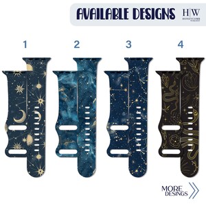 CELESTIAL printed band for Apple Watch 38mm 40mm 41mm 42mm 44mm 45mm 46mm 49mm S/M M/L All Series + SE + Ultra image 2