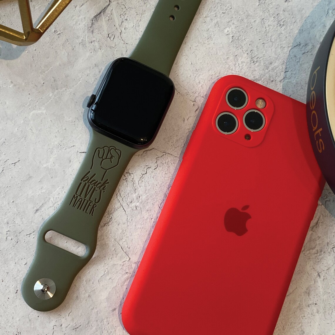 Apple Watch band BLACK LIVES MATTER Collection Engraved Etsy