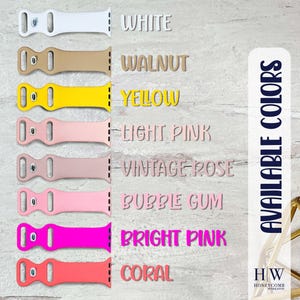 AWARENESS Ribbons engraved band for Apple Watch sport silicone 38mm 40mm 41mm 42mm 44mm 45mm 46mm 49mm S/M M/L All Series + SE + Ultra image 3