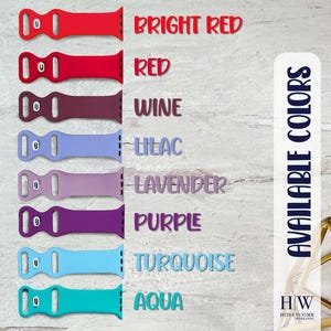 AWARENESS Ribbons engraved band for Apple Watch sport silicone 38mm 40mm 41mm 42mm 44mm 45mm 46mm 49mm S/M M/L All Series + SE + Ultra image 4