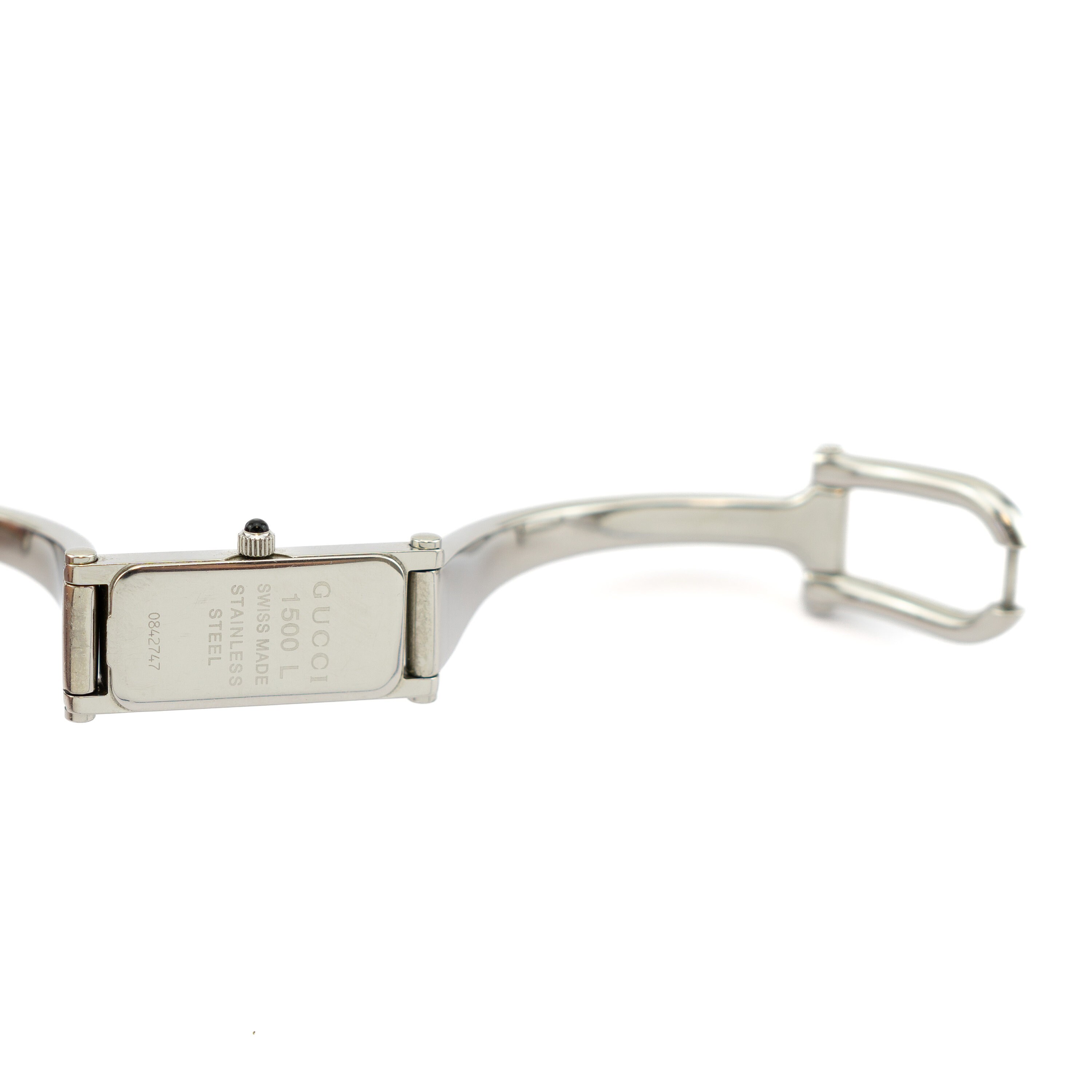 Gucci 1500 l swiss made stainless steel new arrivals