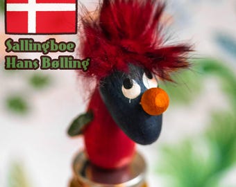 Vintage Danish Hans Bølling Sallingboe Teak Bottle Stopper 1960s Scandinavian MCM Design AE039