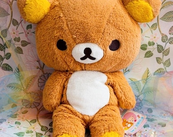 リラックマ ぬいぐるみ ハンドパペット ソフトトイ ぬいぐるみ