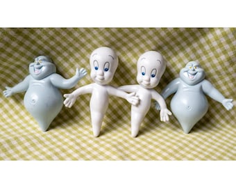 Vintage 1990s Casper the Friendly Ghost FATSO Cake Topper Figurine