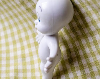 Vintage 1994 Casper & Fatso Bendy Figures by Tyco Playtime - 90s