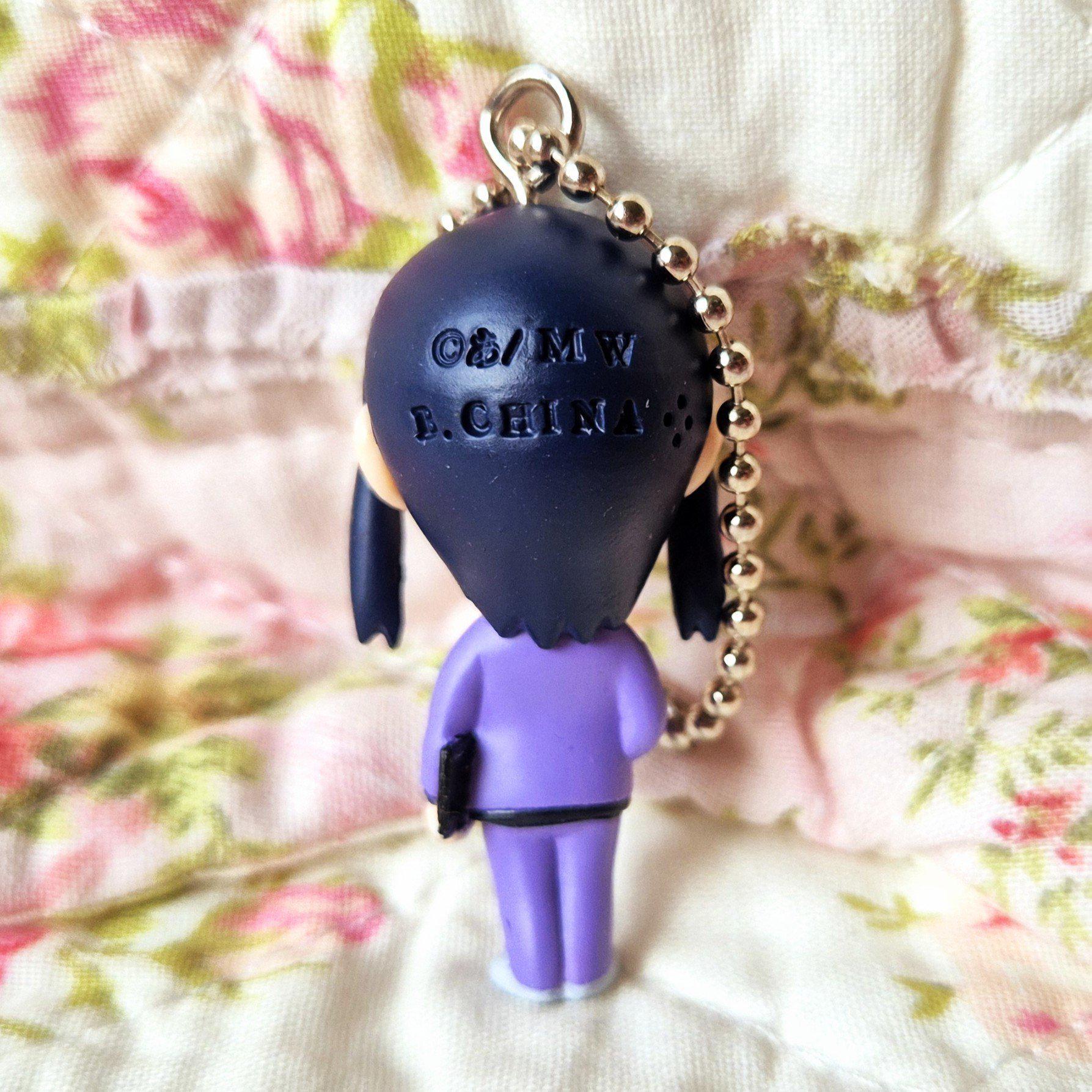 Vintage 2001 Bandai Azumanga Daioh Kurosawa Minamo Keychain Japan