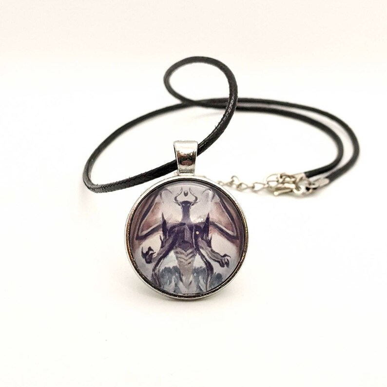 MTG Nicol Bolas Necklace Magic the Gathering Jewelry MTG