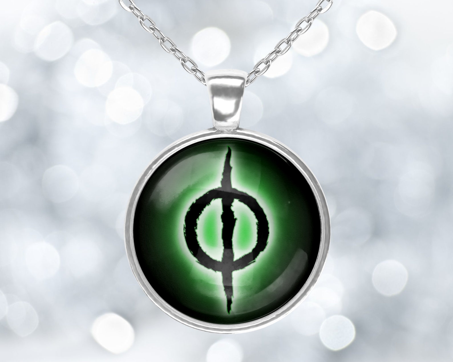 Phyrexian Mana Pendant Magic the Gathering Phyrexian Symbol Etsy