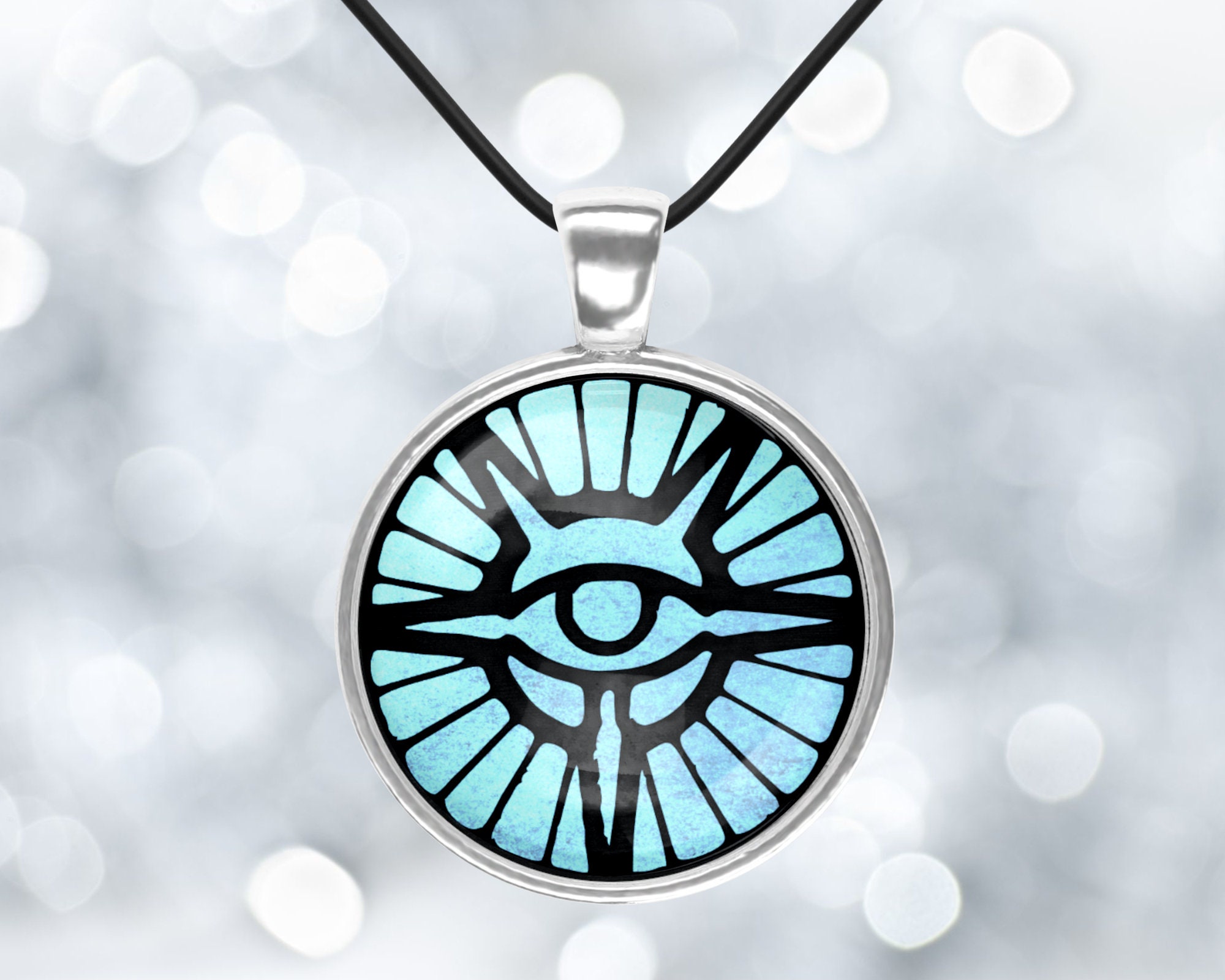 Gaming Necklace Mages Guild Necklace Handmade Nerdy Jewelry Etsy