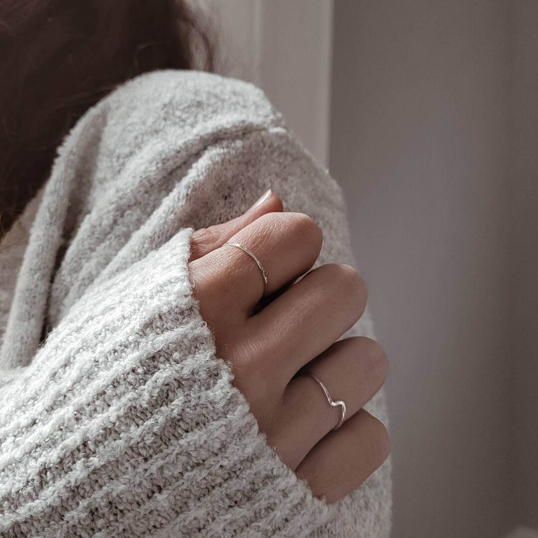 【silver】S925 zigzag ring (R223) Pandora S925 Ale Shimmering Zigzag Ring Sterling Silver - Etsy