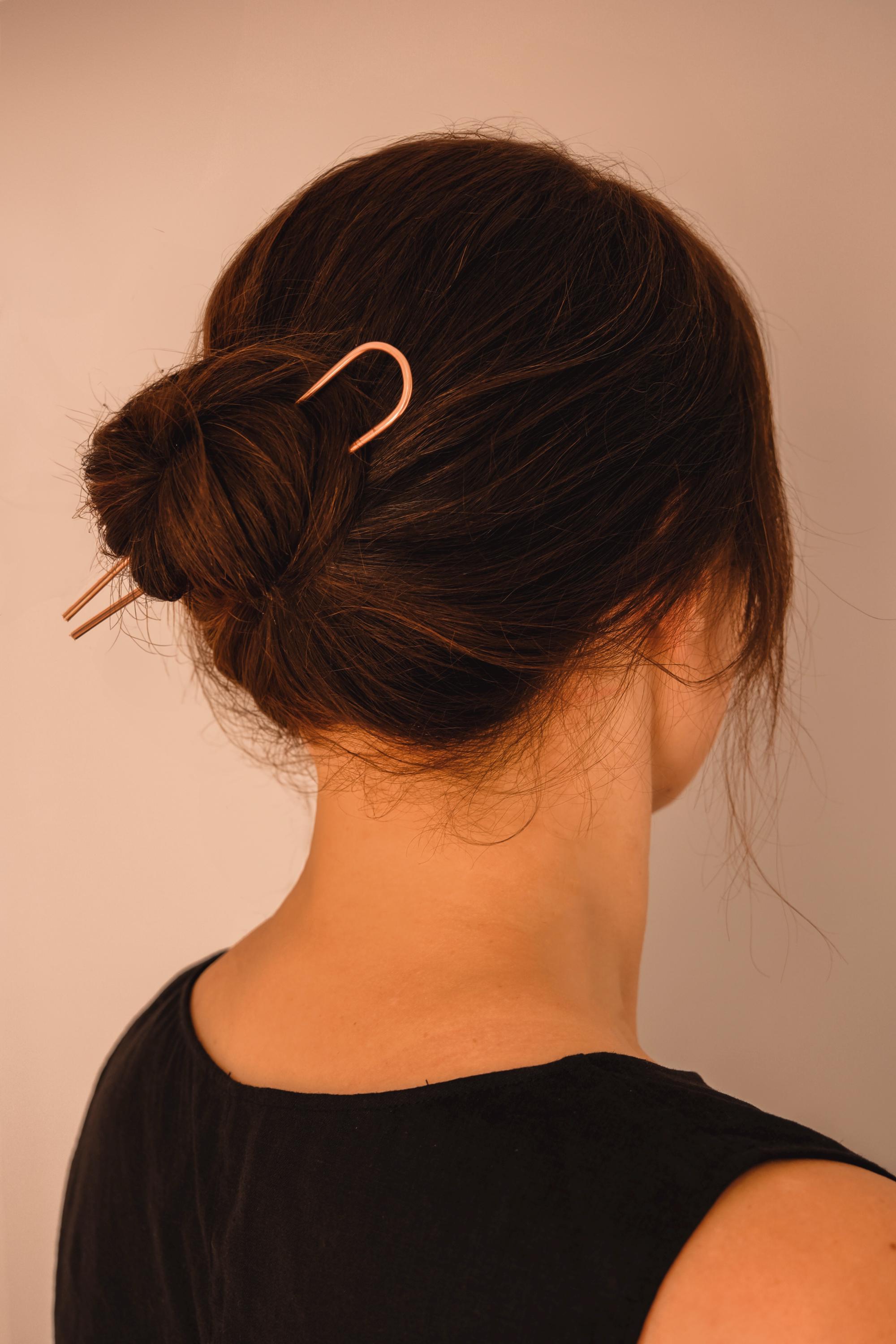 2 Stück Metall-Haarnadeln – Französische Haarnadeln Für Dutt & Hochsteckfrisuren, Haarschmuck Für Frauen