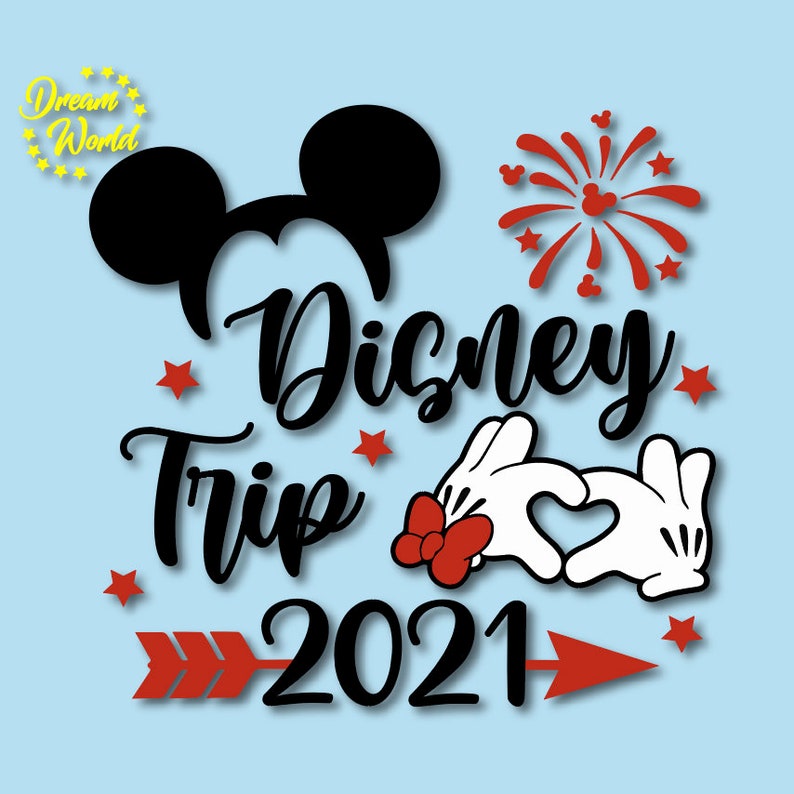 Disney Trip 2021 Svg Disney Shirt Svg Dxf Eps Files Instant Download Pdf Disney Trip Svg Png Mickey Mouse Cricut And Silhouette Clip Art Art Collectibles