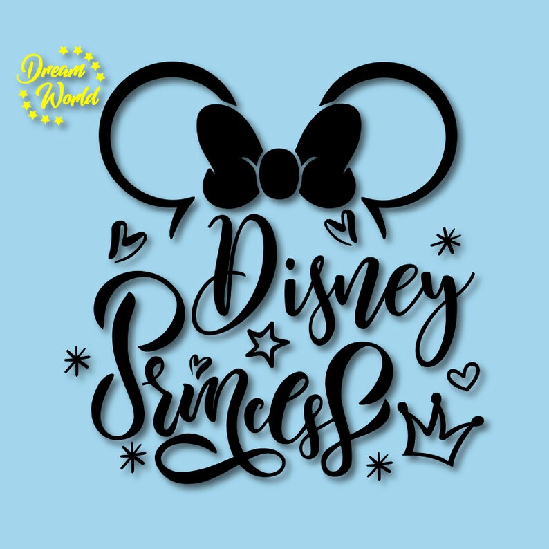 Download Disney Princess Shirt Disney Little Girl Birthday Minnie Mouse Ears Disney Princess Svg Pdf Png Dxf Eps Files Disney Vacation Svg Clip Art Art Collectibles Vermontorganics Com