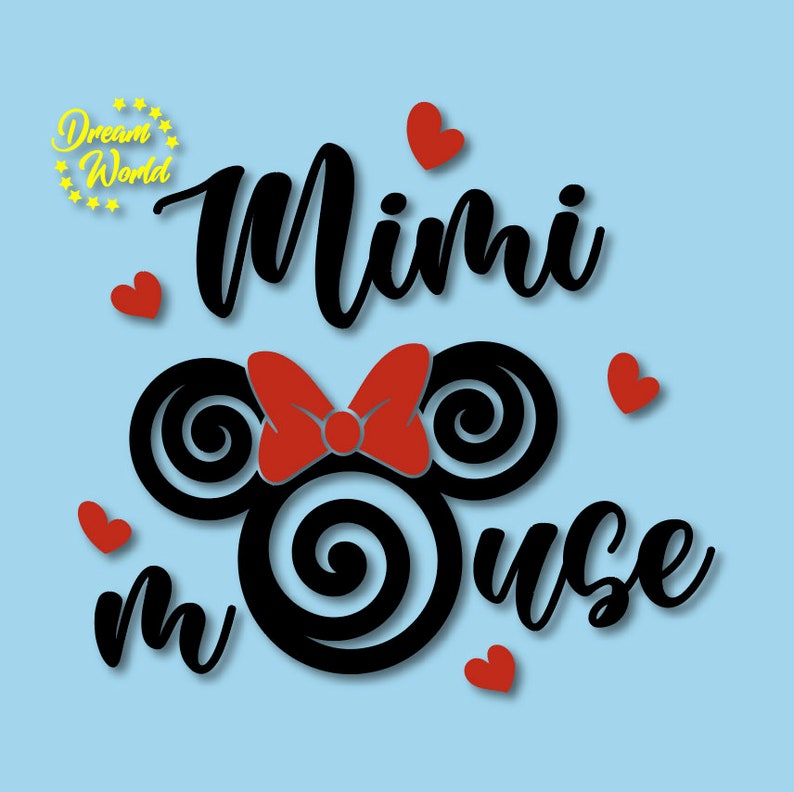 Download Clip Art Family Mouse Cut File Mimi Mouse Svg Minnie Mouse Svg Instant Download Disney Trip Cricut And Silhouette Minnie Mouse Head Svg Art Collectibles