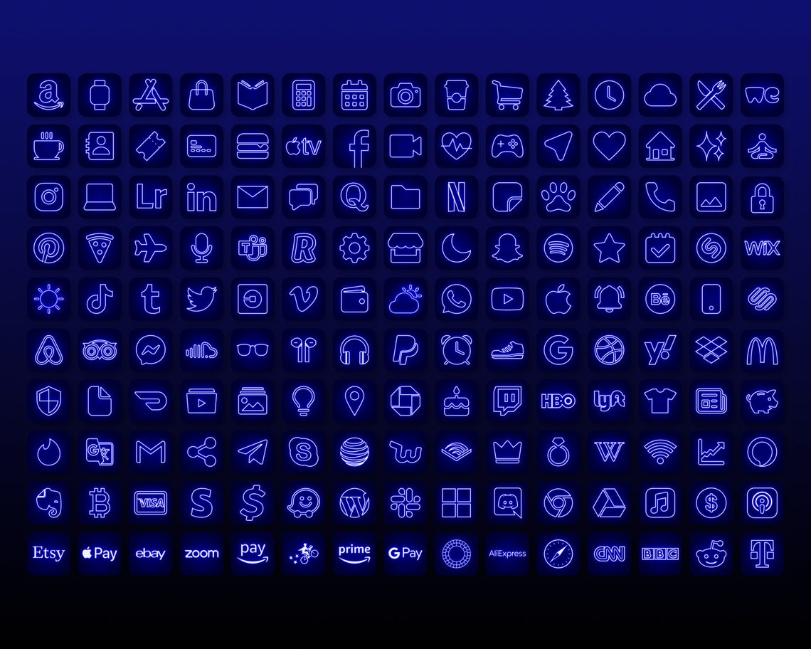 Great Blue App Icons Aesthetic in the year 2023 The ultimate guide 