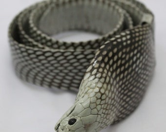 real snake belt