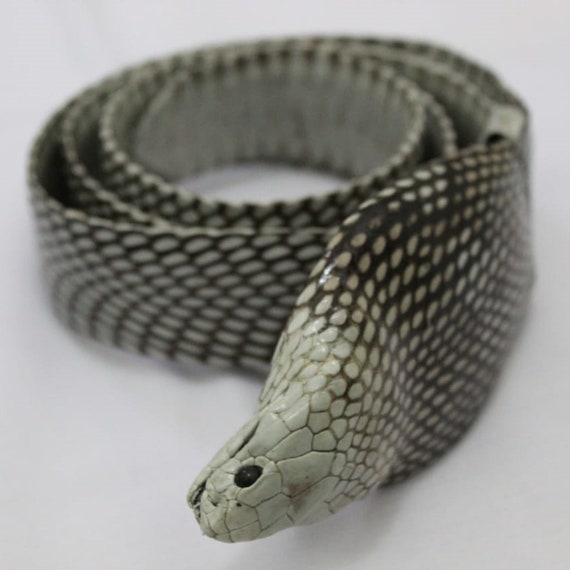 cobra skin belt