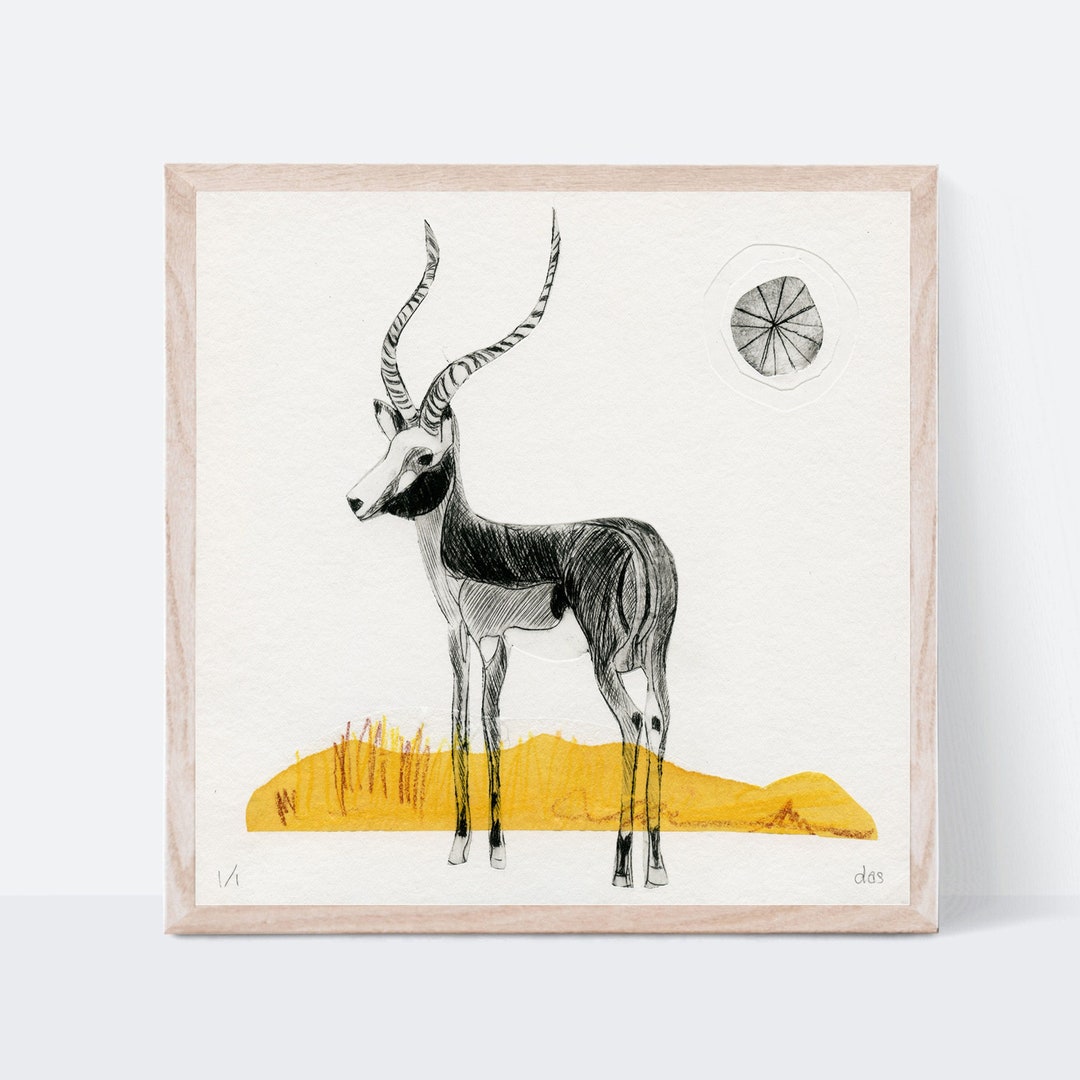 Nursery Art Original Art for Kids Room Lovely Engraving With Etsy