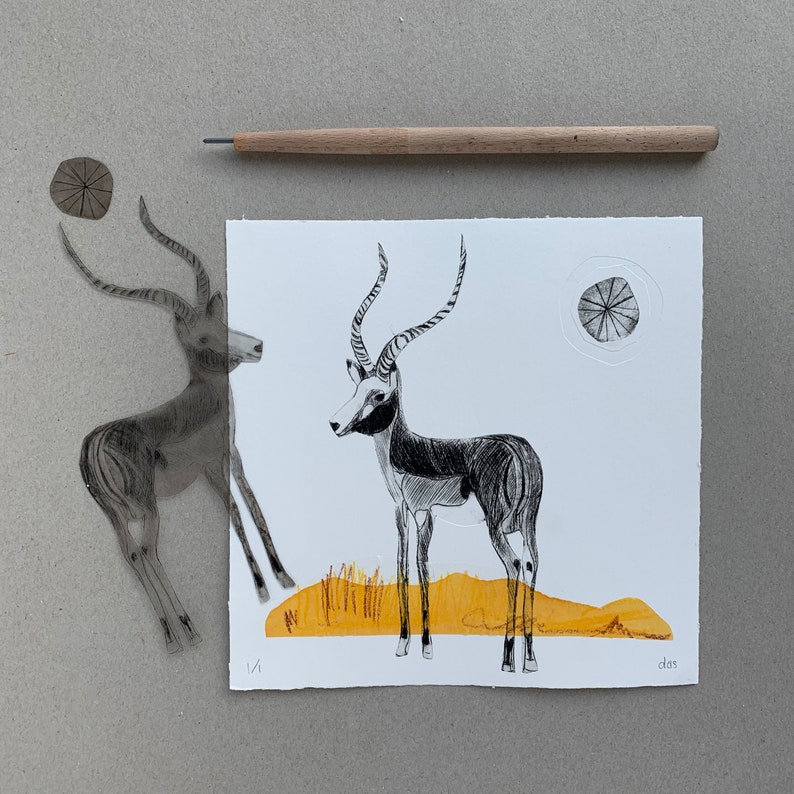 Nursery Art Original Art for Kids Room Lovely Engraving With Etsy