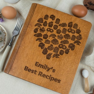 Personalized recipe binder book image 9