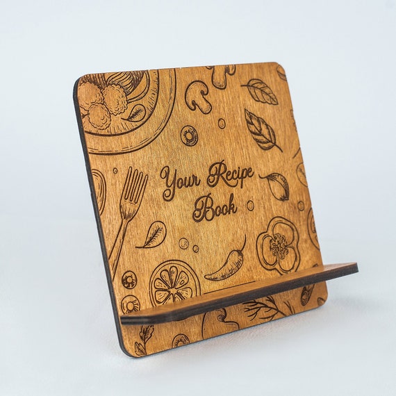 Recipe Book Stand For A6, A5, A4 Sizes