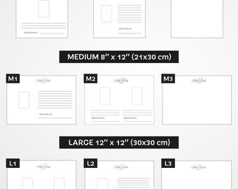 Medium Guest Book instead of Small | 40 pages