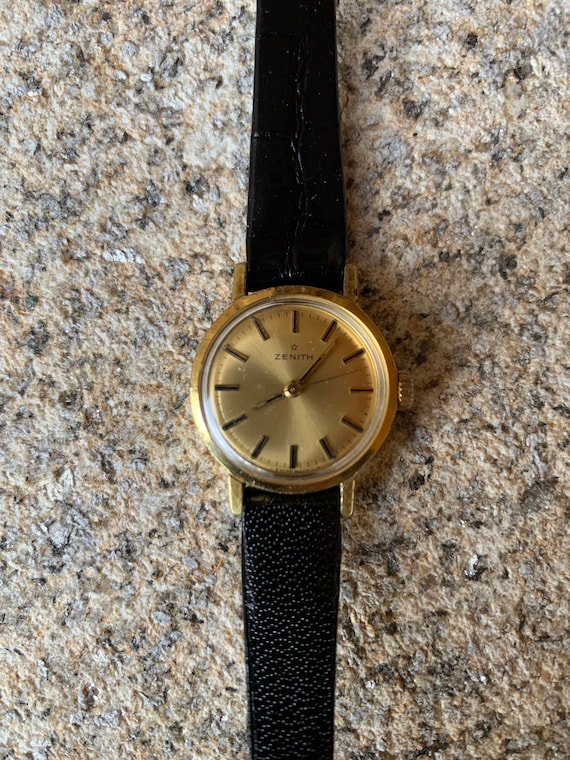 Zenith Manual Winding Vintage Ladies Watch Etsy