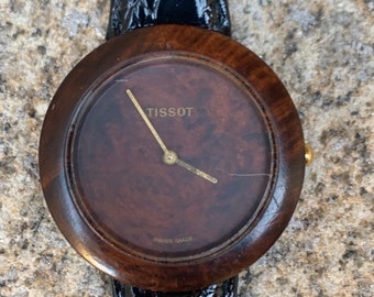 TISSOT木製 腕時計 Tissot Watch Swiss Watch Wooden Wristwatch - Etsy 日本