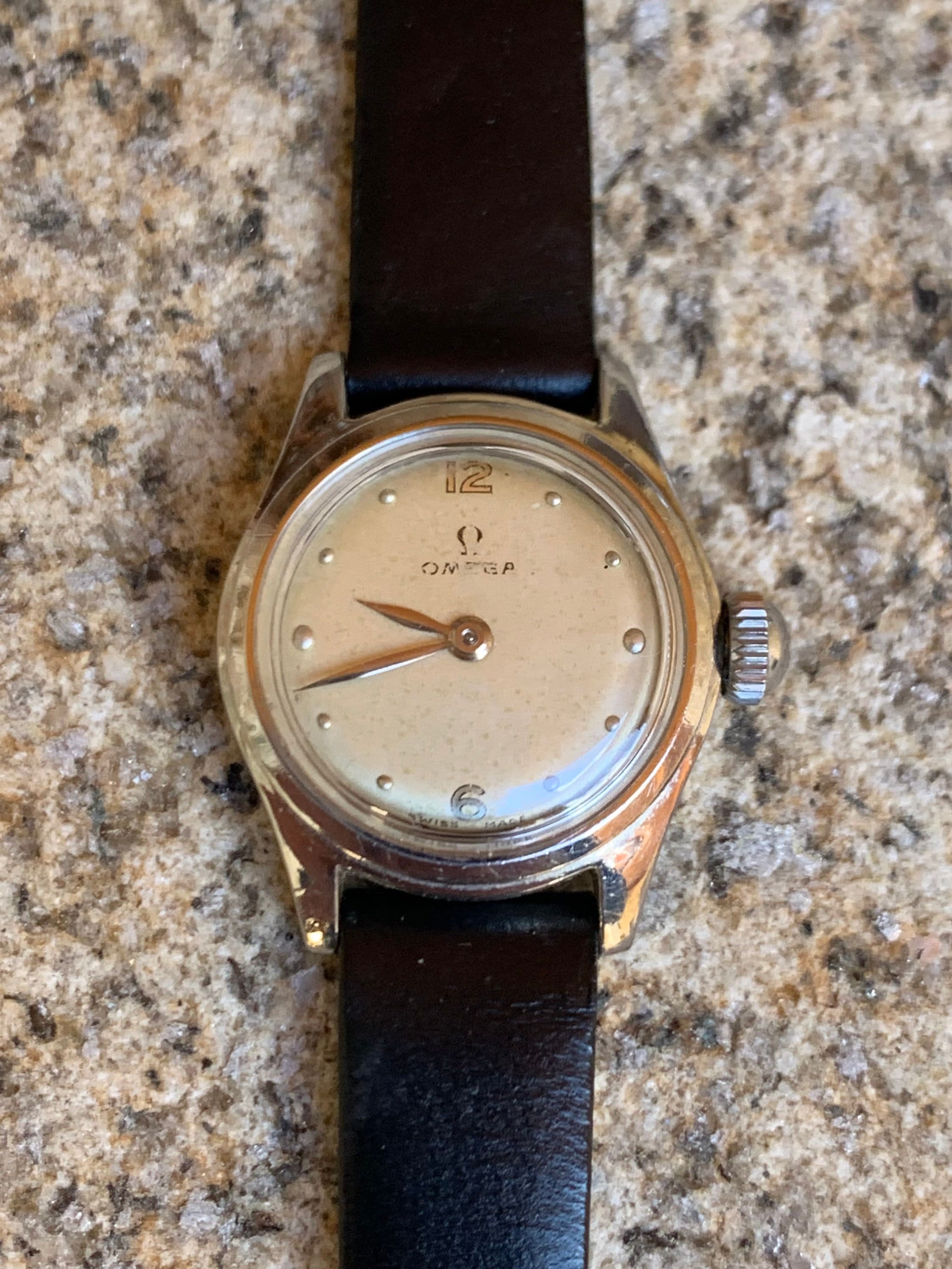 Vintage omega ladies outlet watch