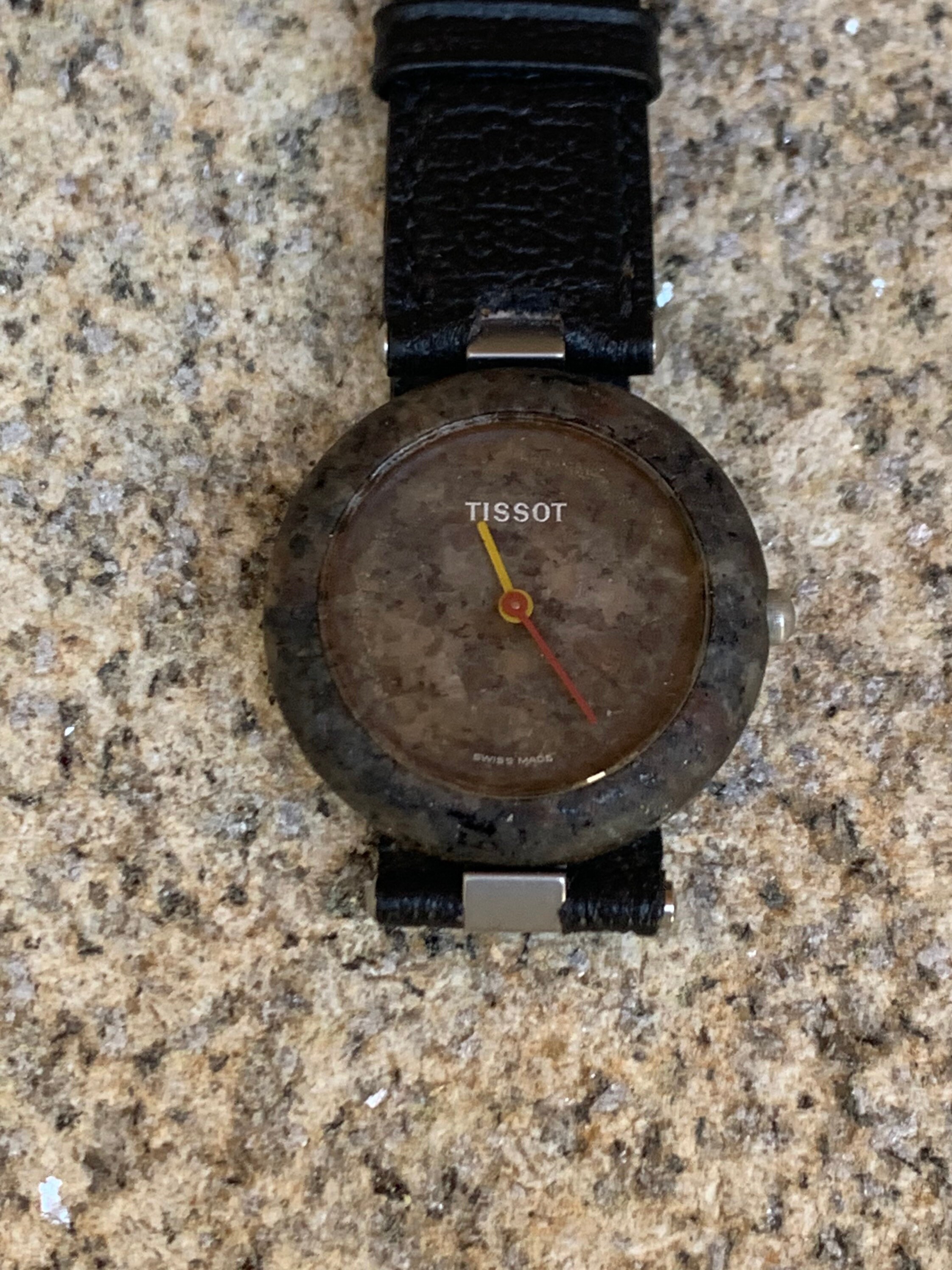 Tissot Rock Watch Granite Mens Vintage 