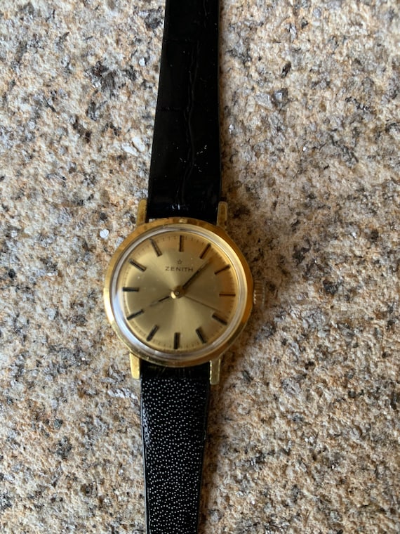 Zenith Manual Winding Vintage Ladies Watch 