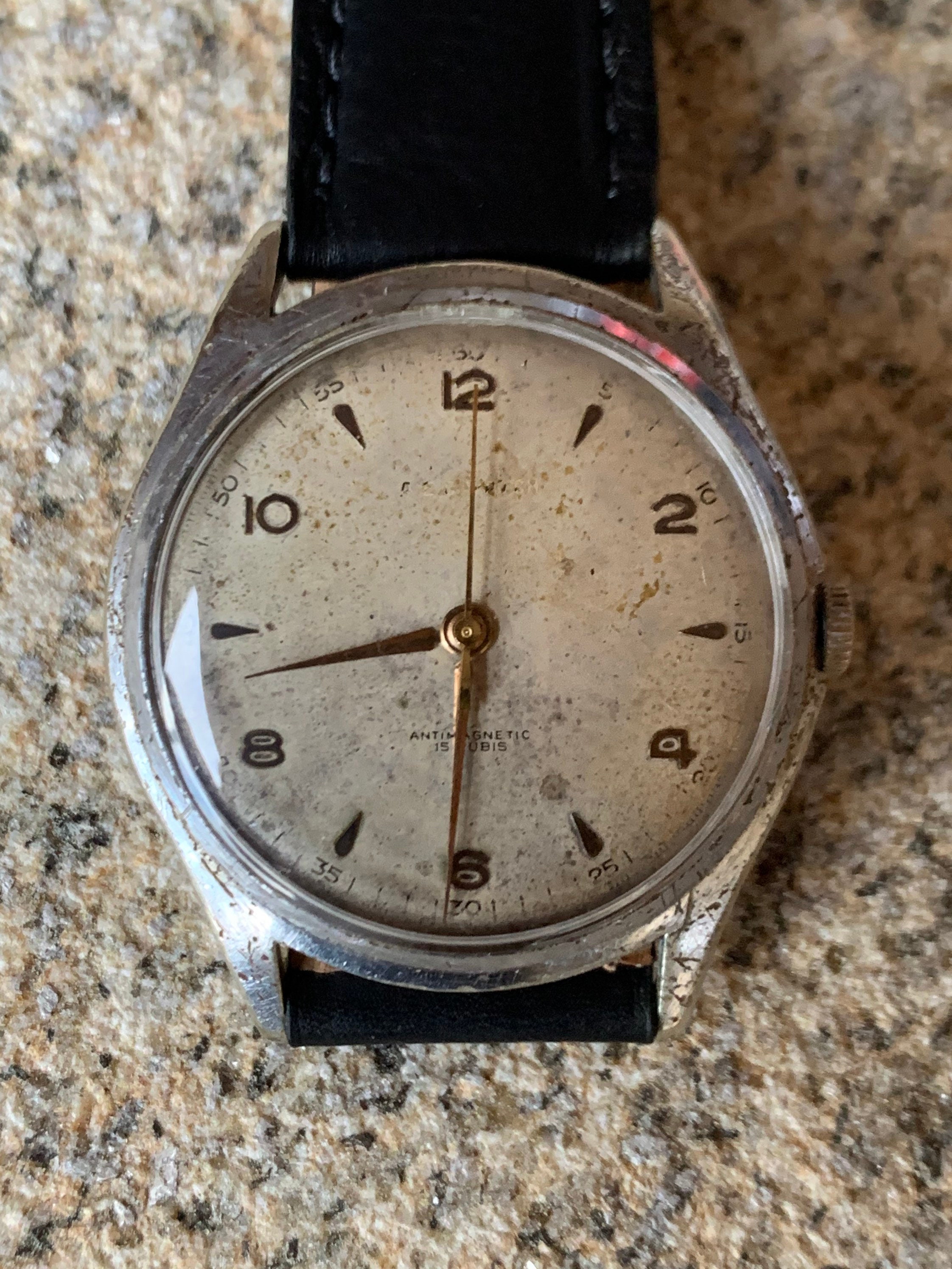 No Name Vintage Watch 15 Rubis Mens Vintage Watch Etsy UK