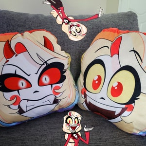 Charlie Morningstar Hazbin Hotel Plush Throw Shape Pillow 40 cm