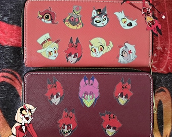 Hazbin Hotel Wallet Long Coin Purse