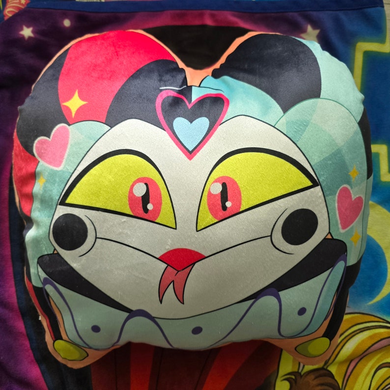 Fizzarolli Helluva Boss Plush Throw Shape Pillow 40 cm image 6