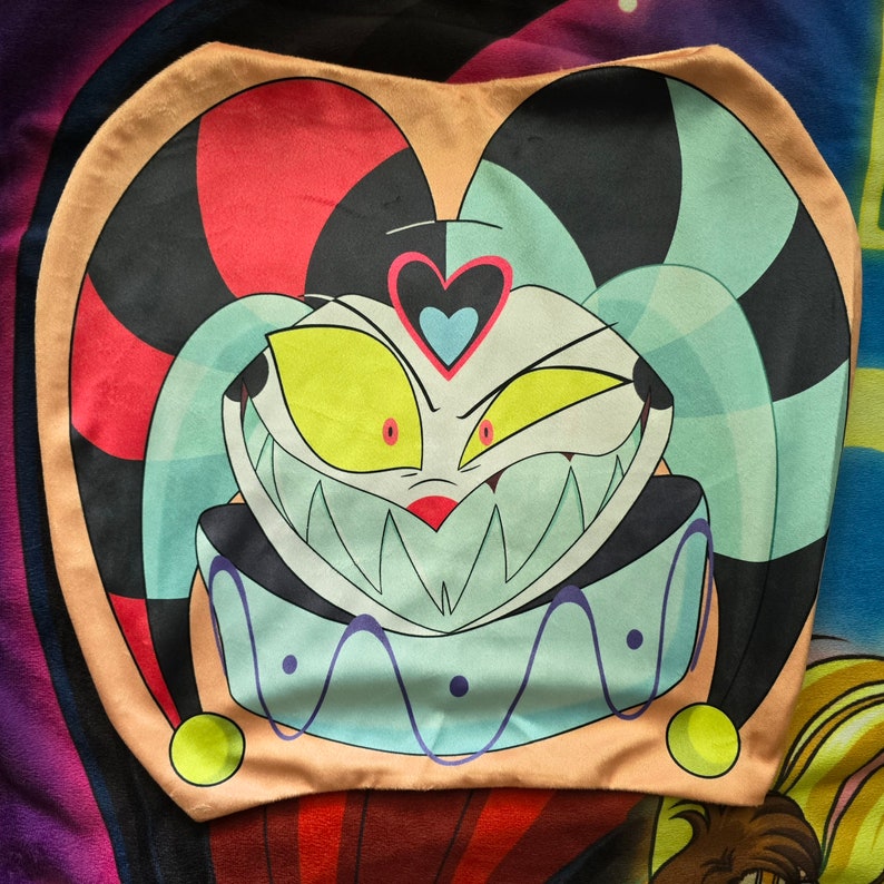 Fizzarolli Helluva Boss Plush Throw Shape Pillow 40 cm image 3