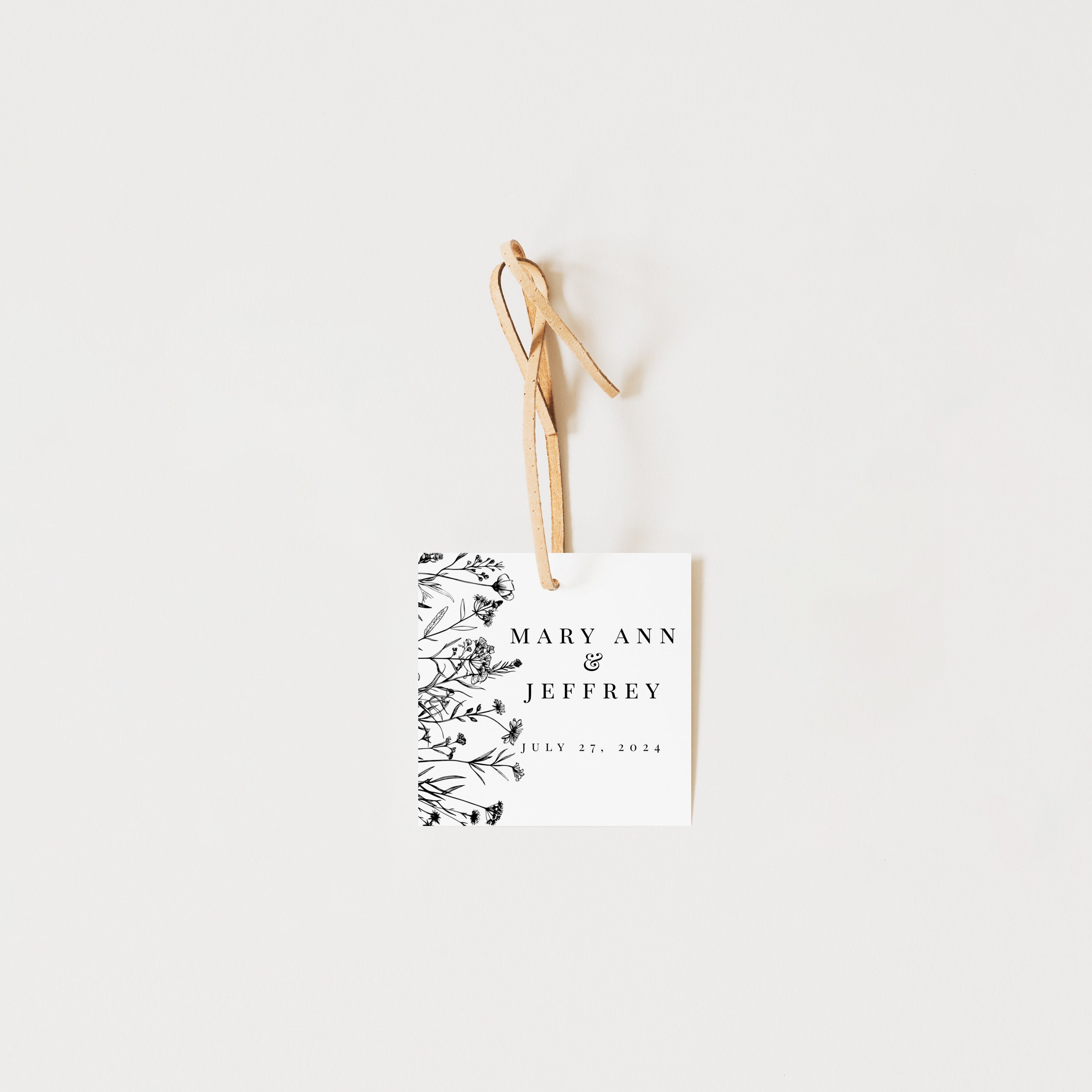 VICENZA Set of Favor Tags Template, Wedding Favor Tags Printable, Round Tag, Square Tag, Thank ...