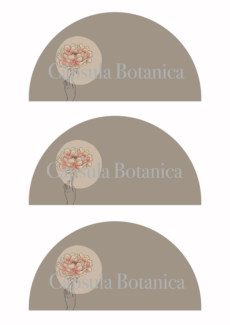 or 1 fan in a sheet peony theme 3 fans in a sheet A4 Printable wedding fans for download customizable with names and date. A3