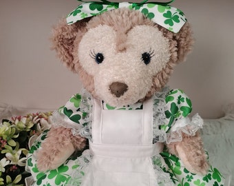 Disfraz de trébol para muñeca Duffy/Shelliemay de 43 cm: Cosplay del Día de San Patricio