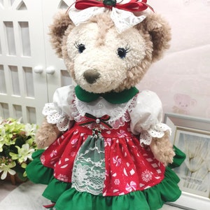 ダッフィー シャイアリーメイ コスチューム クリスマス衣装 サンタクロース夫人の服
