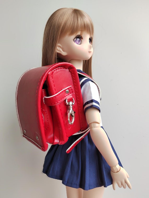 Doll School Bag for Msd/ Mdd or SD/DD Japanese Randoseru Mini