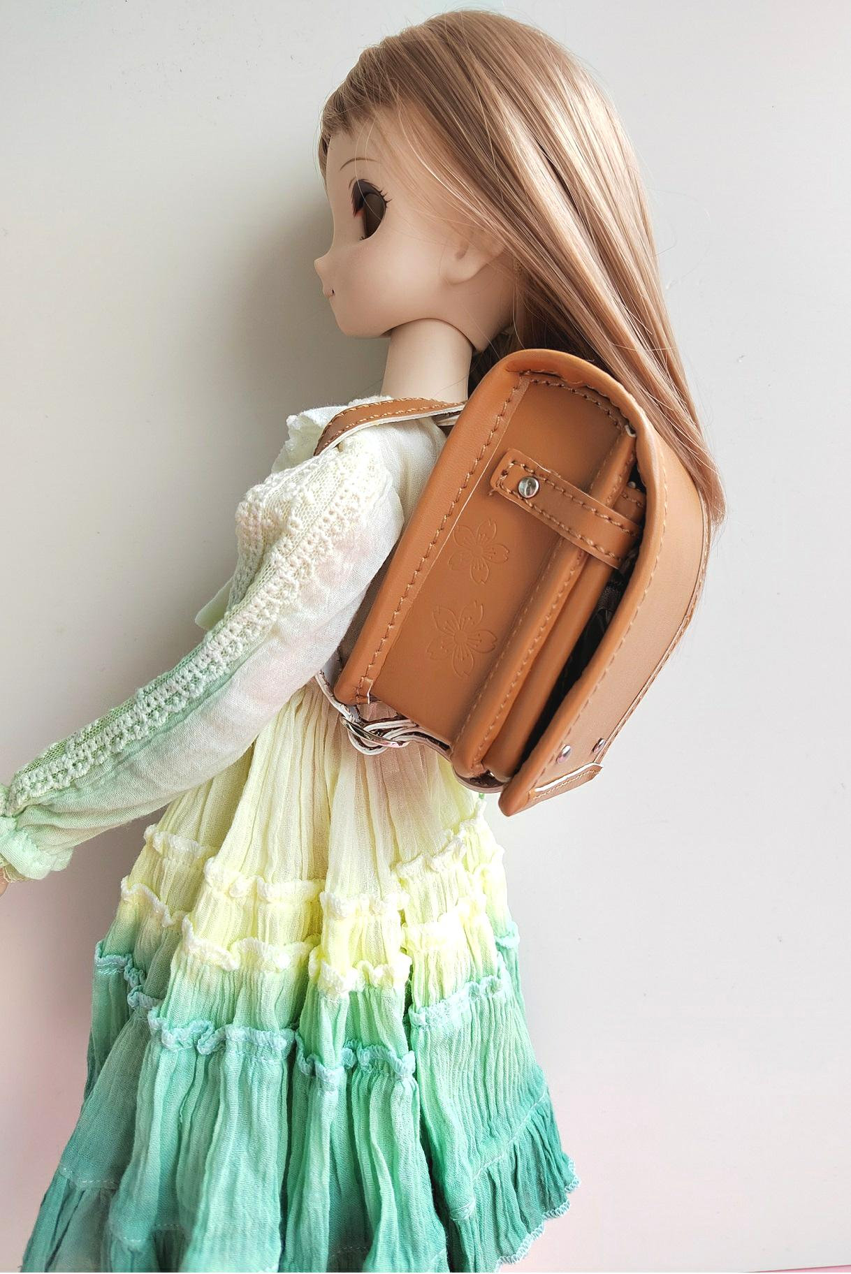 Japanese Style Randoseru School Bag Backpack for BJD Doll 1  display picture 1